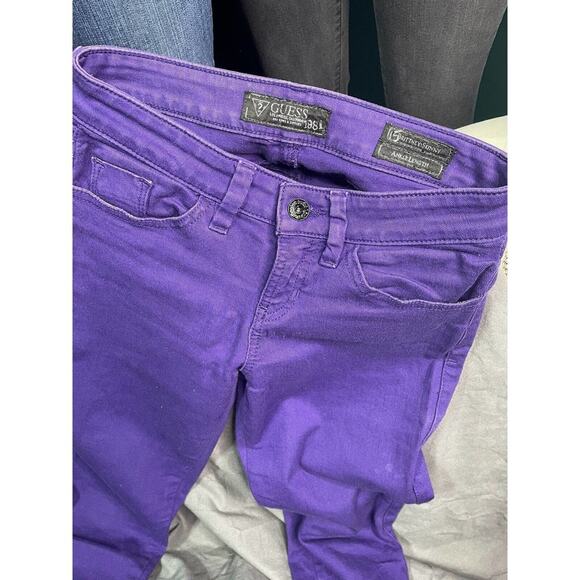 Guess Los Angeles Jeans Brittney Skinny Ankle Length Jeans Women's‎ Size 24 x 29 - Picture 1 of 11